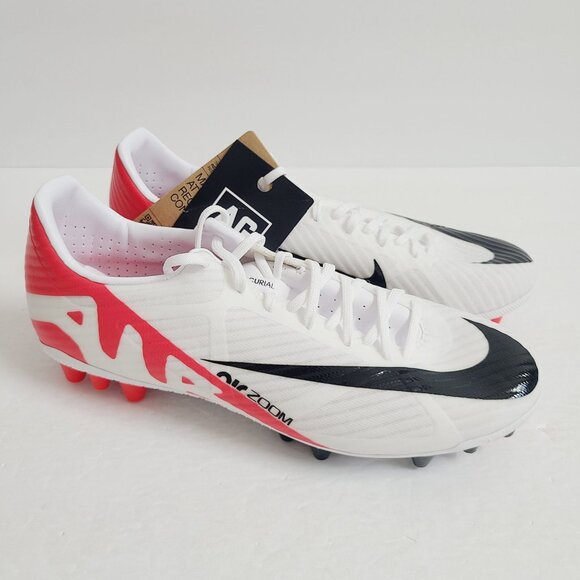 NEW Nike Mercurial Vapor 15 Academy AG Soccer Cleats DJ5630-600 Size 6.5 White main image 5
